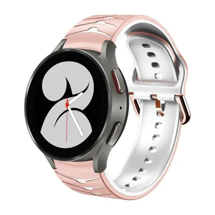 Curved Silicone Watch Band For Samsung Galaxy Watch 4 40mm