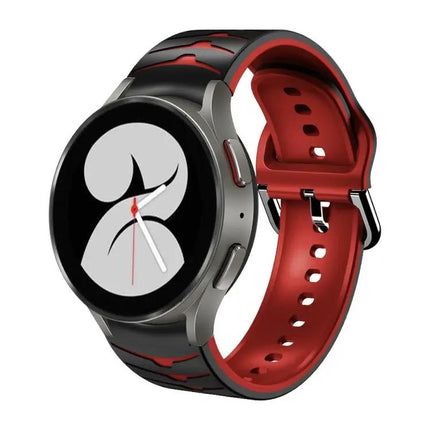 Curved Silicone Watch Band For Samsung Galaxy Watch 4 40mm