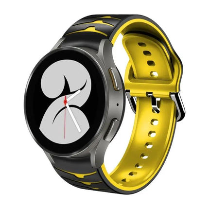 Curved Silicone Watch Band For Samsung Galaxy Watch 4 40mm