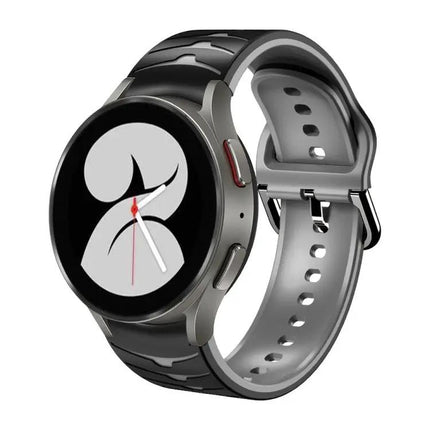 Curved Silicone Watch Band For Samsung Galaxy Watch 4 40mm