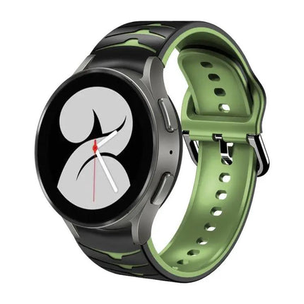 Curved Silicone Watch Band For Samsung Galaxy Watch 4 40mm