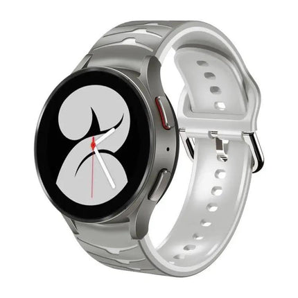 Curved Silicone Watch Band For Samsung Galaxy Watch 4 40mm
