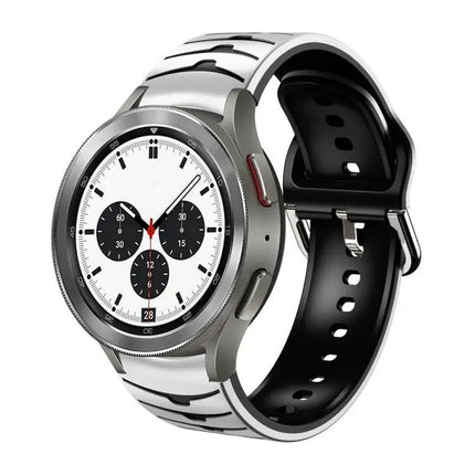 Curved Silicone Watch Band For Galaxy Watch 4 Classic 42mm