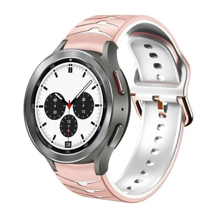 Curved Silicone Watch Band For Galaxy Watch 4 Classic 42mm