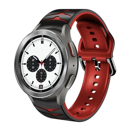 Curved Silicone Watch Band For Galaxy Watch 4 Classic 42mm