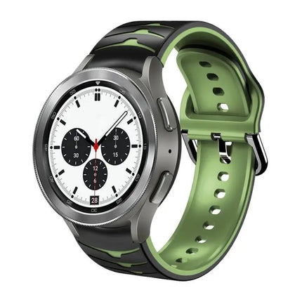 Curved Silicone Watch Band For Galaxy Watch 4 Classic 42mm