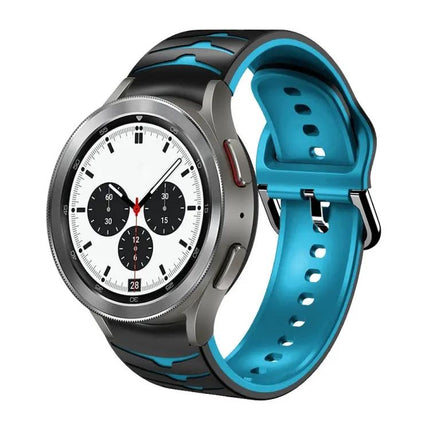 Curved Silicone Watch Band For Galaxy Watch 4 Classic 42mm