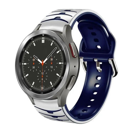 Curved Silicone Watch Band For Galaxy Watch 4 Classic 46mm