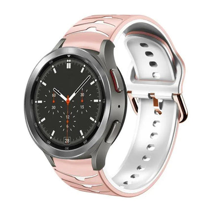 Curved Silicone Watch Band For Galaxy Watch 4 Classic 46mm
