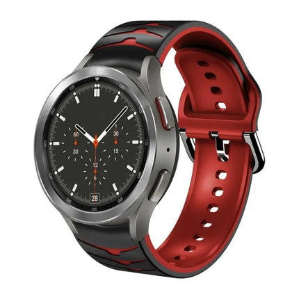 Curved Silicone Watch Band For Galaxy Watch 4 Classic 46mm