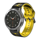 For Samsung  Galaxy Watch 4 Classic 46mm / Black+Yellow