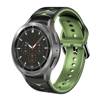 Curved Silicone Watch Band For Galaxy Watch 4 Classic 46mm