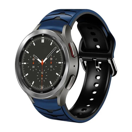 Curved Silicone Watch Band For Galaxy Watch 4 Classic 46mm