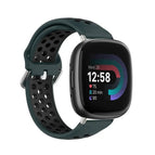For Fitbit Versa 4 / Olive Green + Black