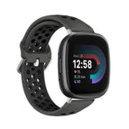 For Fitbit Versa 4 / Black+Black