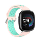 For Fitbit Versa 4 / Pink+Water Duck
