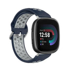 For Fitbit Versa 4 / Dark Blue+Grey