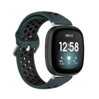 For Fitbit Versa 3 / Olive Green + Black