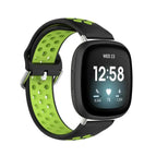 For Fitbit Versa 3 / Black+Lime