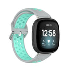 For Fitbit Versa 3 / Grey+Teal