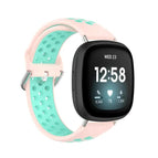 For Fitbit Versa 3 / Pink+Water Duck