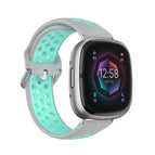 For Fitbit Sense 2 / Grey+Teal