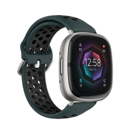 Fitbit Perforated Silicone Watch Band For Versa 4/Sense