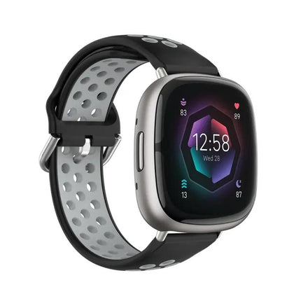 Fitbit Perforated Silicone Watch Band For Versa 4/Sense