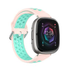 For Fitbit Sense / Pink+Water Duck