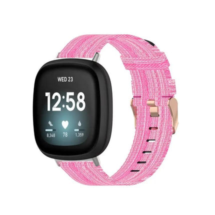 Nylon Woven Watch Band For Fitbit Versa 4/3 Sense 2