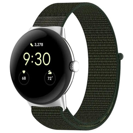 Nylon Weave Watch Band For Google Pixel Watch 41mm