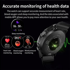 Smart Fitness Watch with 1.39" Color Display, Heart Rate & Blood Pressure Monitoring