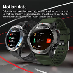 Smart Fitness Watch with 1.39" Color Display, Heart Rate & Blood Pressure Monitoring