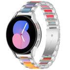 For Galaxy Watch 5 40 / 44mm / Silver Rainbow