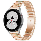 For Galaxy Watch 4 40 / 44mm / Rose Gold Green