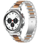 For Galaxy Watch 4 Classic 42 / 46mm / Silver Brown