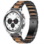 For Galaxy Watch 4 Classic 42 / 46mm / Black Brown
