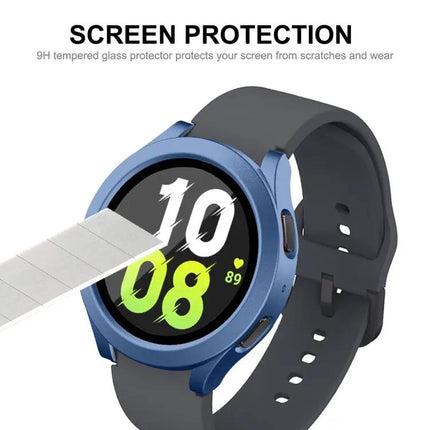 Samsung Galaxy Watch 40mm Full Coverage Case And 9H Glass