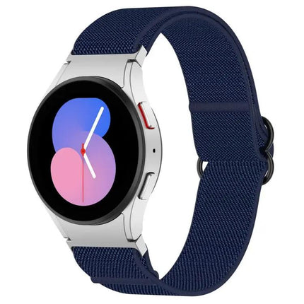 Nylon Stretch Buckle Watch Band Samsung Galaxy 41/44/45mm