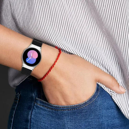 Nylon Stretch Buckle Watch Band Samsung Galaxy 41/44/45mm