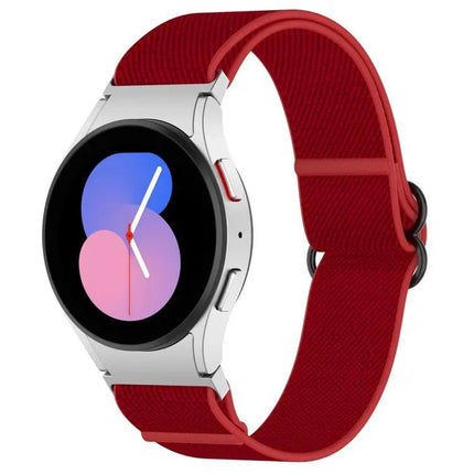 Nylon Stretch Buckle Watch Band Samsung Galaxy 41/44/45mm