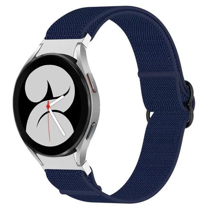 Nylon Stretch Buckle Watch Band Samsung Galaxy 41/44/45mm