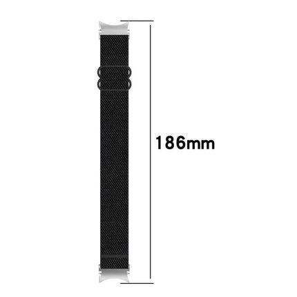 Stretch Nylon Black Buckle Band Samsung Galaxy Watch