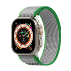For Apple Watch Series 8&7 41mm/SE 2&6&SE&5&4 40mm / Green+Dark Green