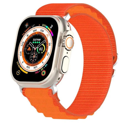 Double Color Nylon Watch Band For Apple Watch 49/45/44mm