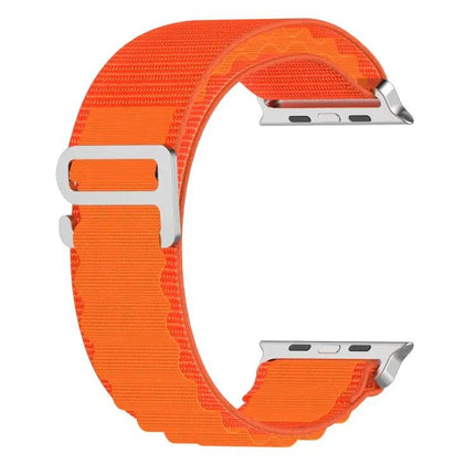 Double Color Nylon Watch Band For Apple Watch 49/45/44mm