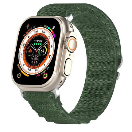 Double Color Nylon Watch Band For Apple Watch 49/45/44mm