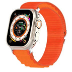 For Apple Watch Series 8&7 45mm/SE 2&6&SE&5&4 44mm / Orange