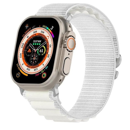 Double Color Nylon Watch Band For Apple Watch 49/45/44mm