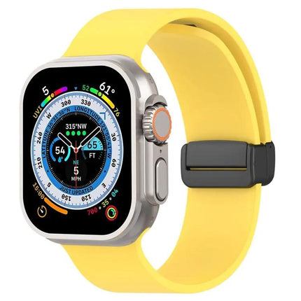 Magnetic Silicone Watch Band For Apple Watch 49mm/45mm